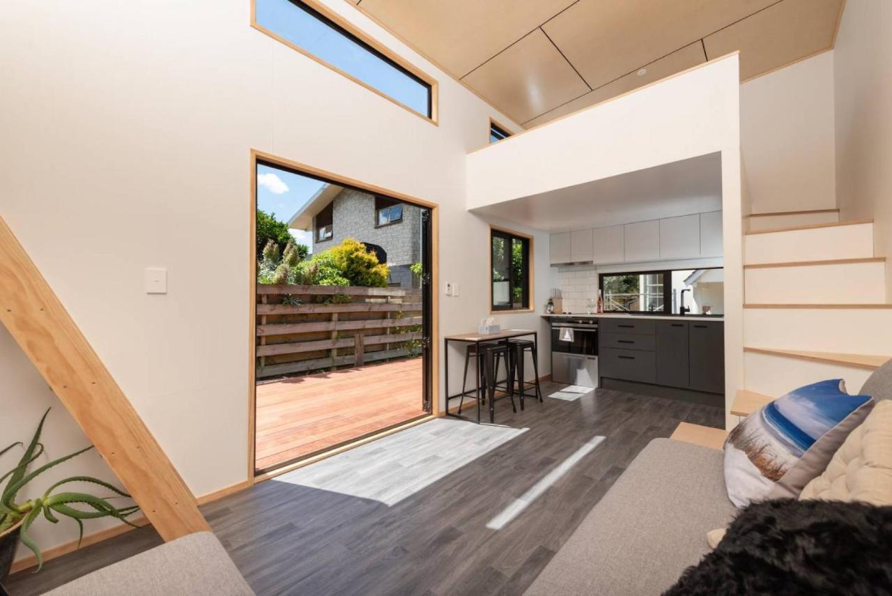 Cozy Tiny House Hideaway Villa Tauranga Luaran gambar
